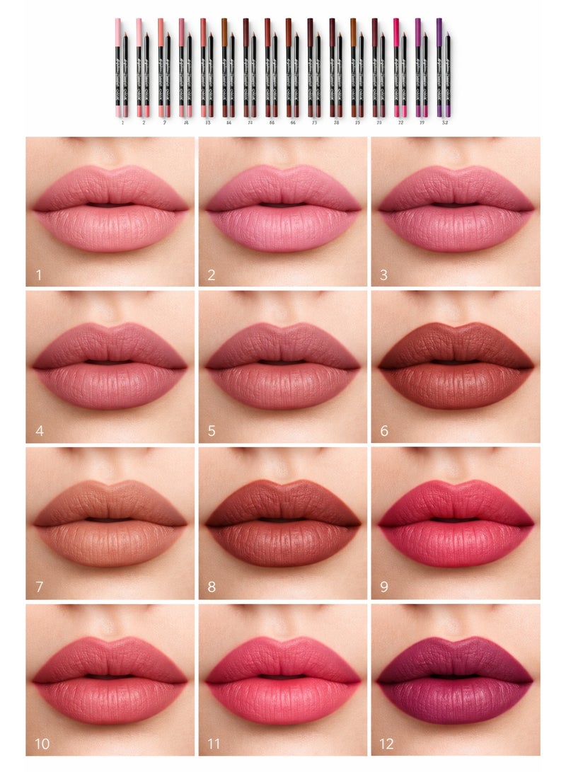 مي ناو اقلام تحديد ام ان  ميناو 12 لون - 12 قلم تحديد - Image 4